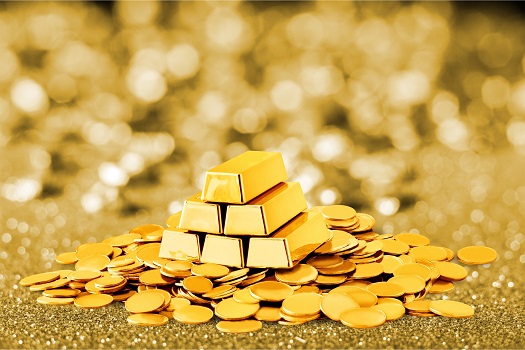 Gold coins